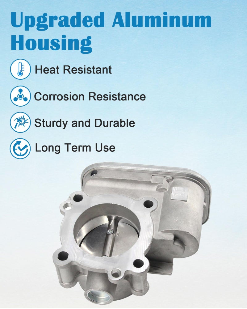 USTAR 4891735AC Throttle Body Compatible with Jeep Compass Patriot Dodge Avenger Caliber Chrysler 200 Sebring, Engine 2.0/2.4, Years 2007-2017 4891735AD 977-025 - Image 5